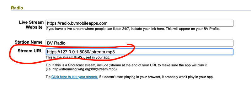 Radio Streaming URL Radio Streaming URL