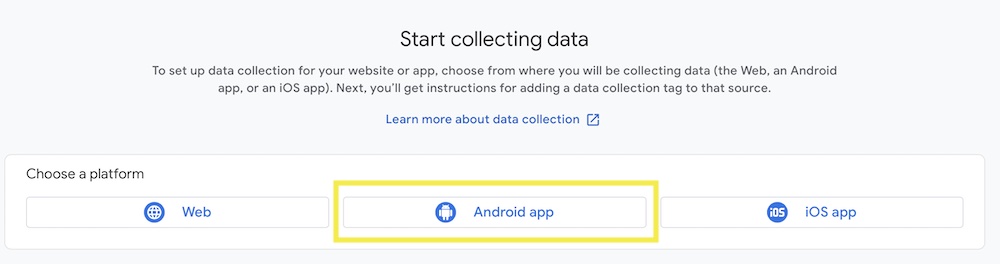 Google Analytics - Android App